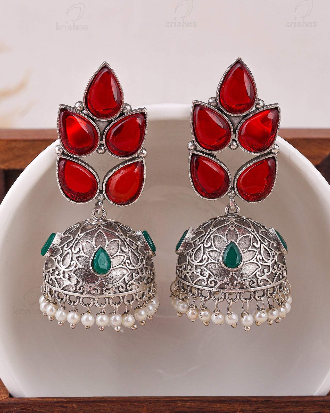 Isabella Jhumki Earrings - wxo