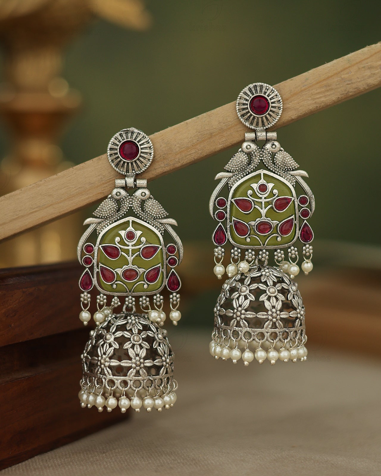 Shikhi Jhumki Earrings