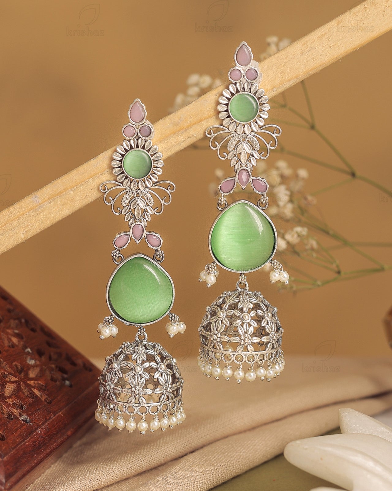 Preeti Jhumki Earrings