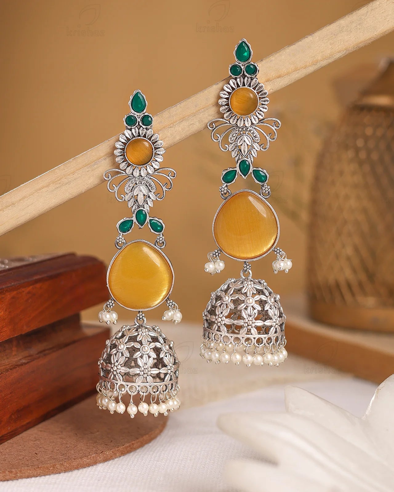 Preeti Jhumki Earrings