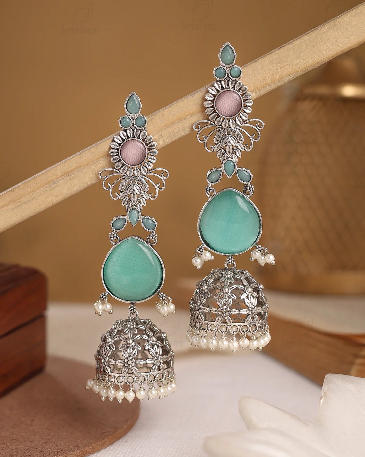 Preeti Jhumki Earrings