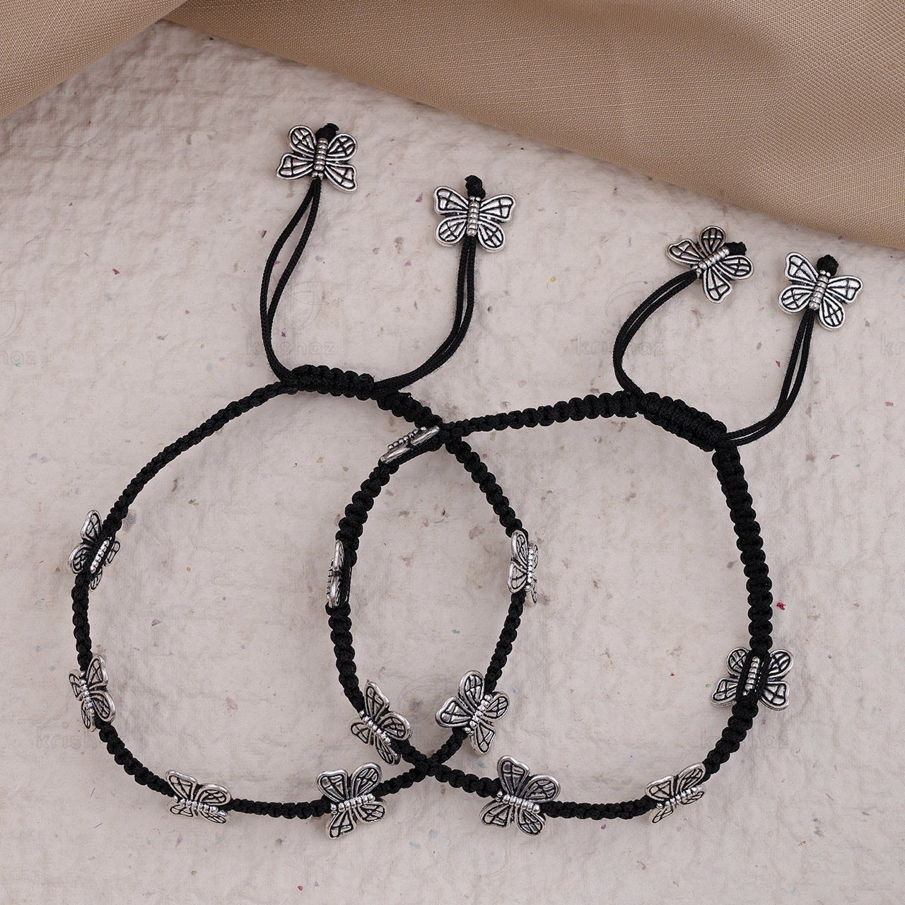 Titli Thread Anklets