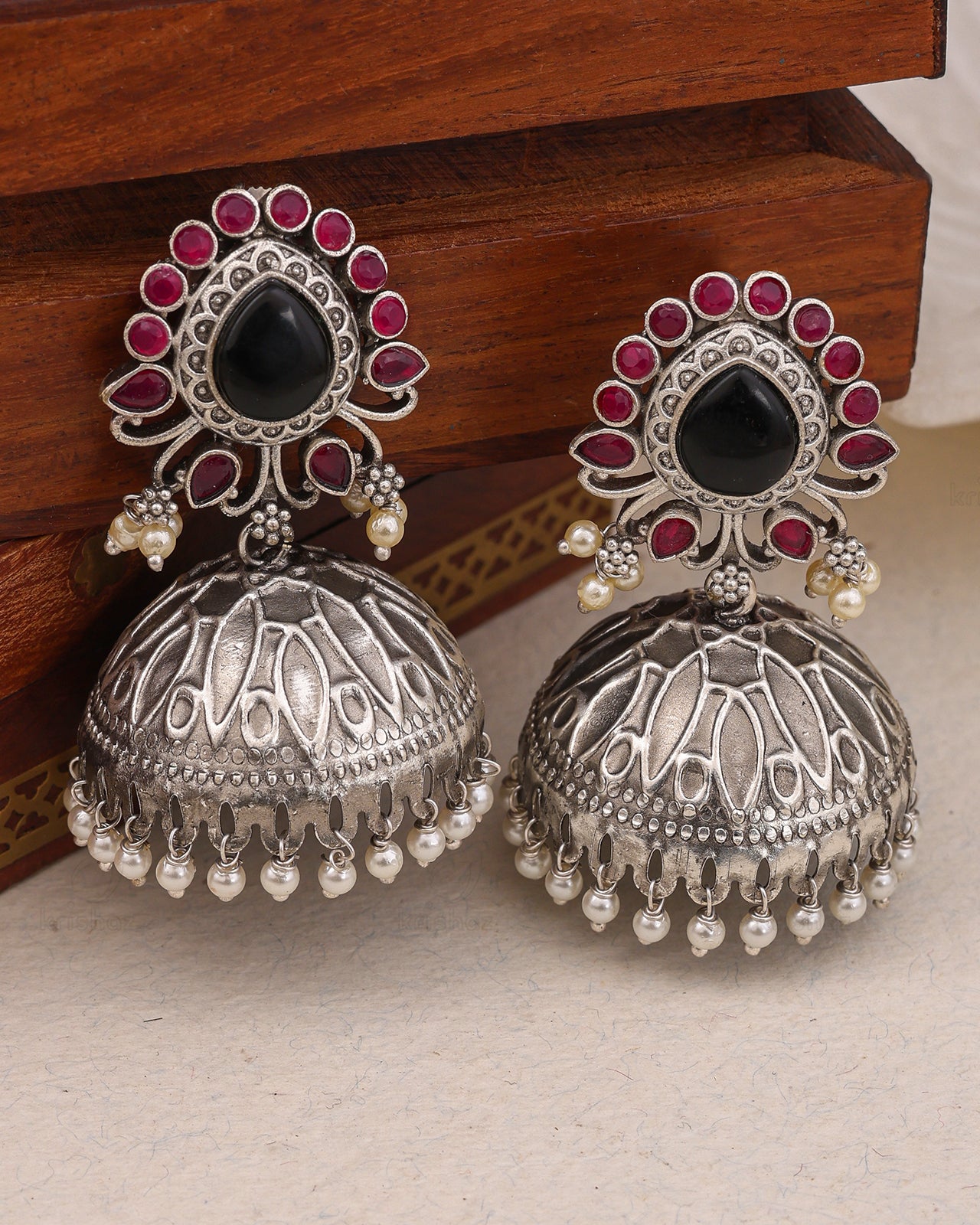 Nivedita Jhumki Earrings