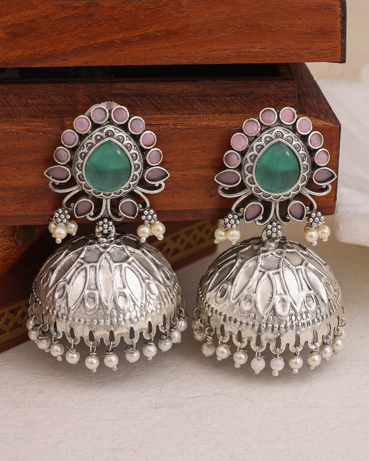 Nivedita Jhumki Earrings