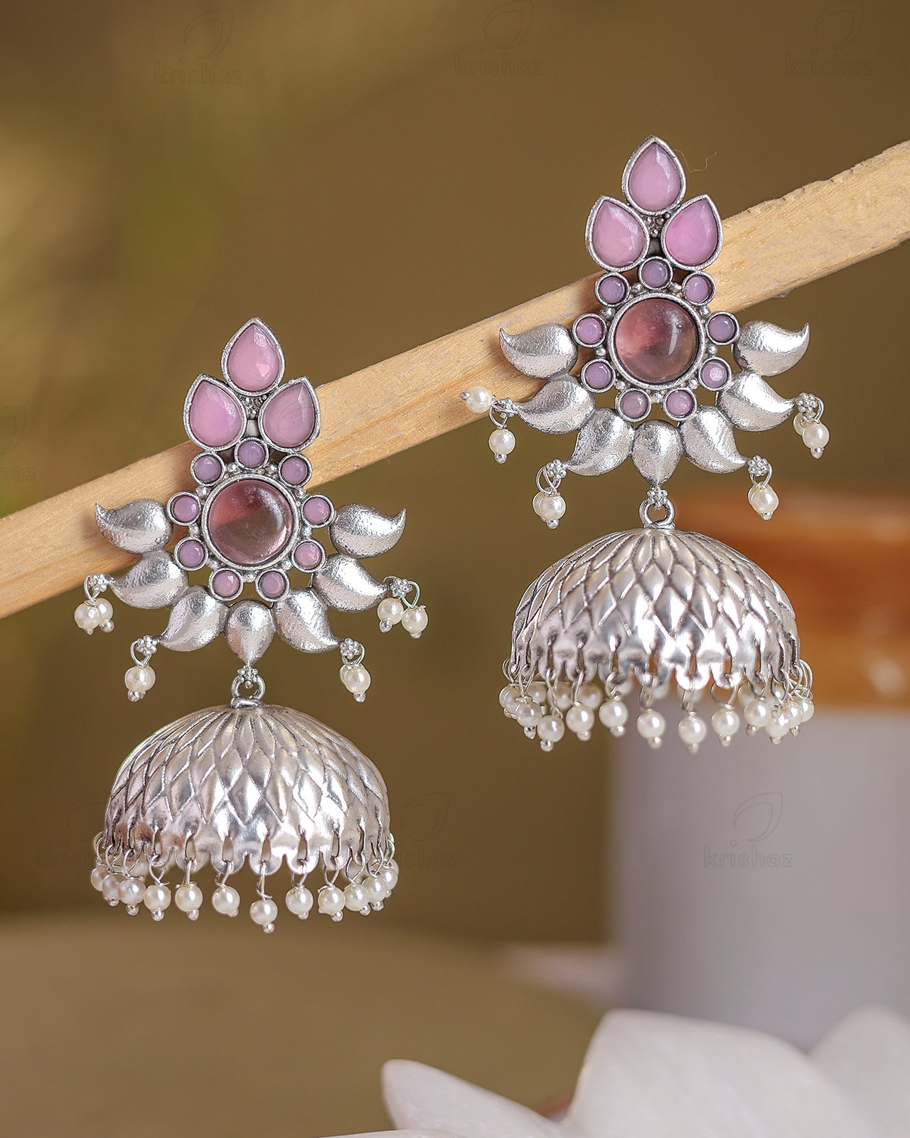 Vartika Jhumki Earrings
