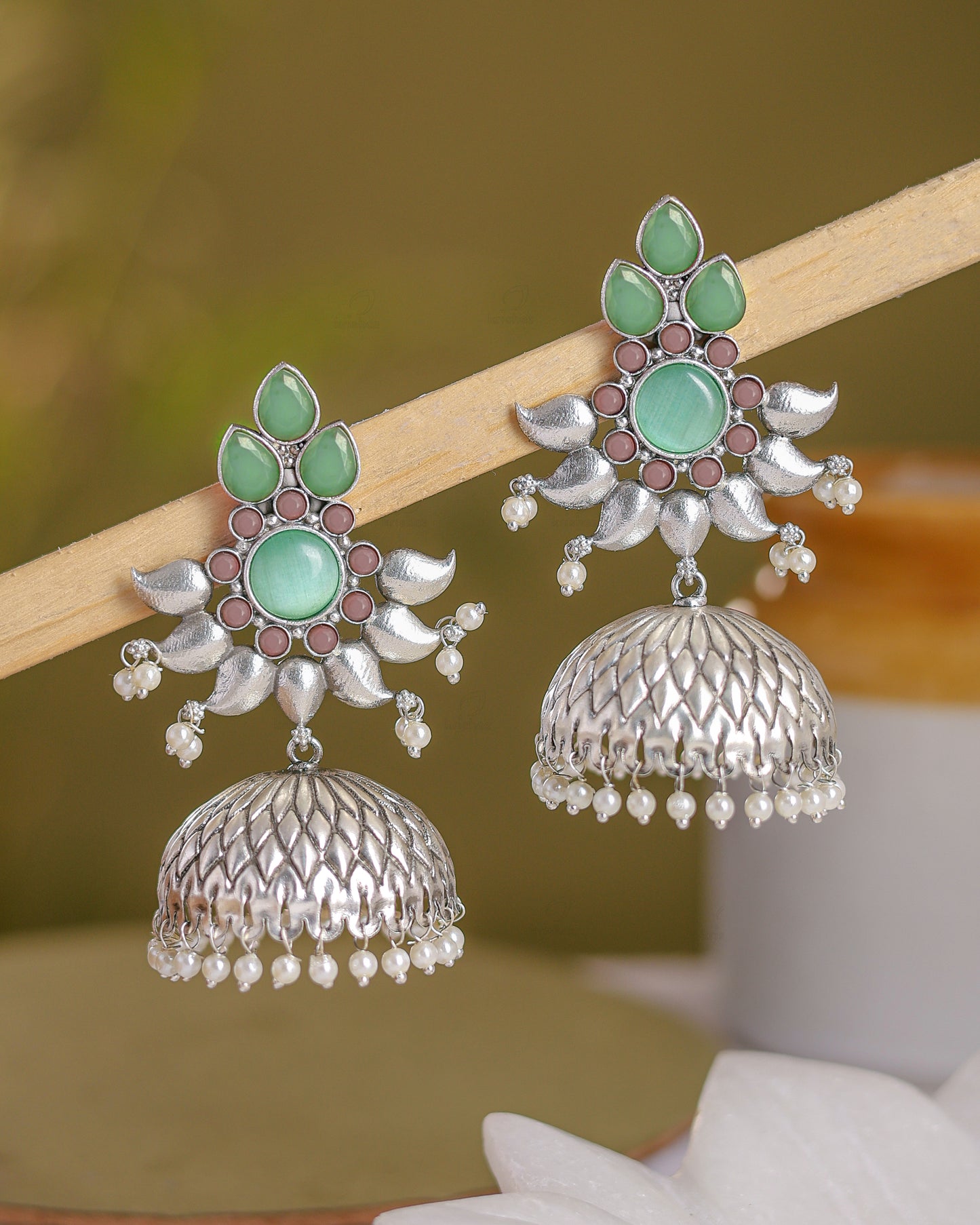 Vartika Jhumki Earrings