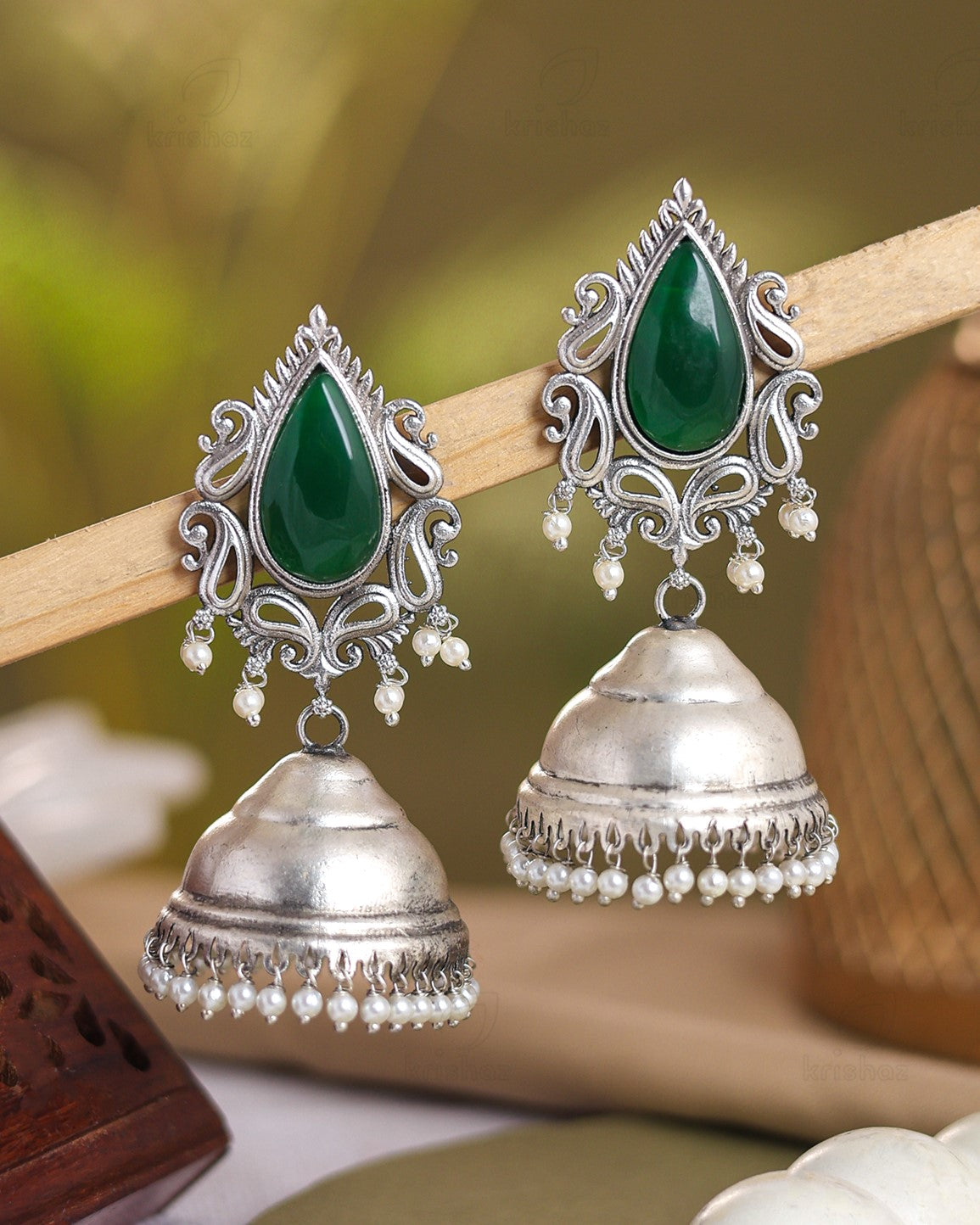 Yuvika Jhumki Earrings
