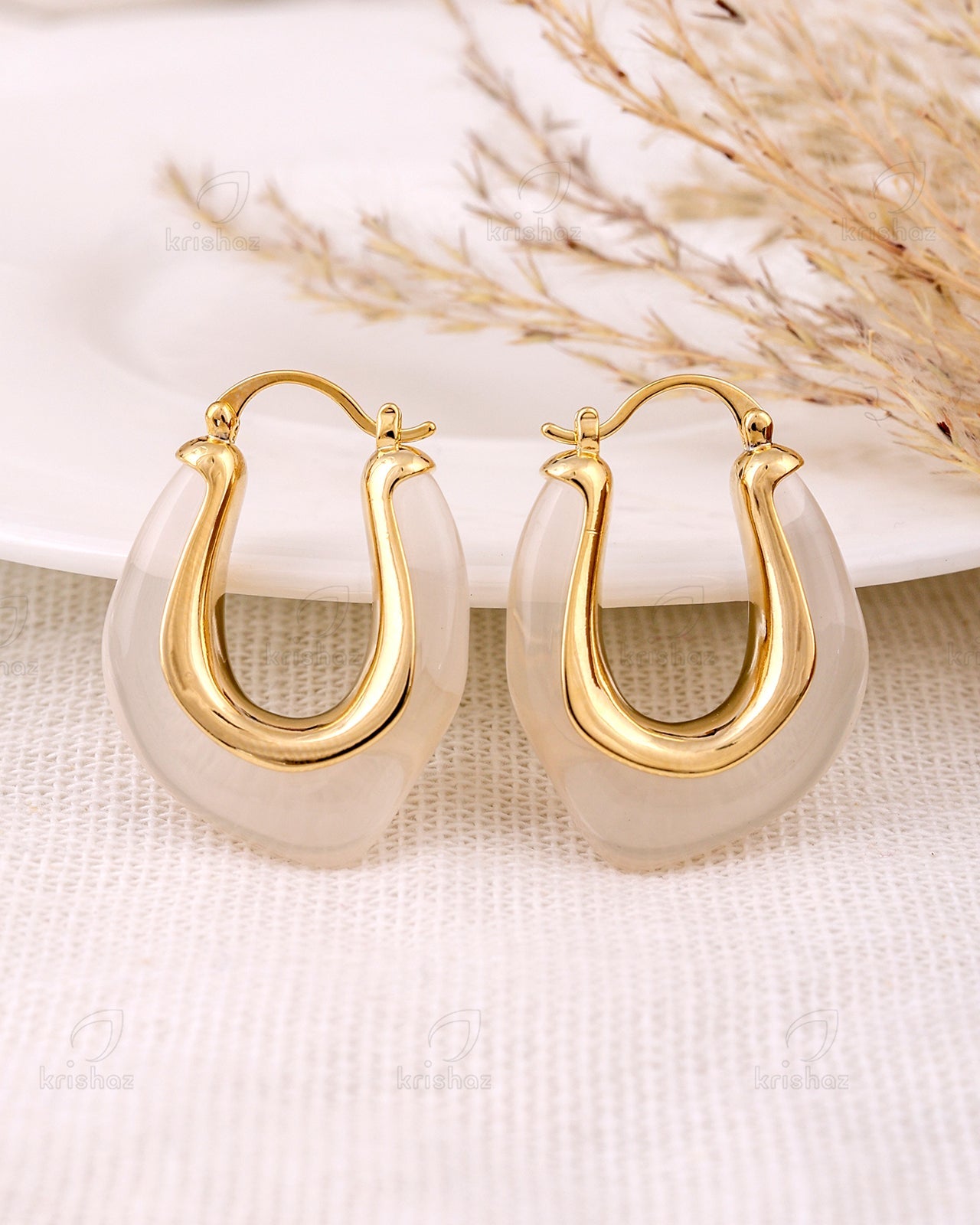 Dorimi Fashionable Hoop Earrings
