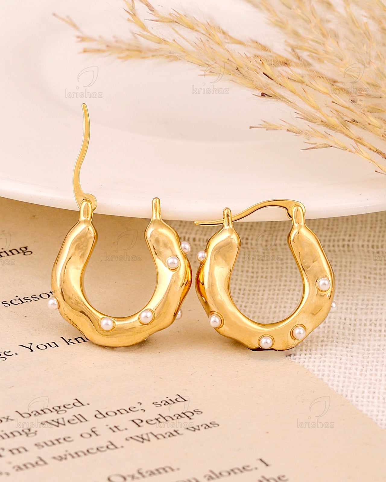 Greer Fashionable Hoop Earrings