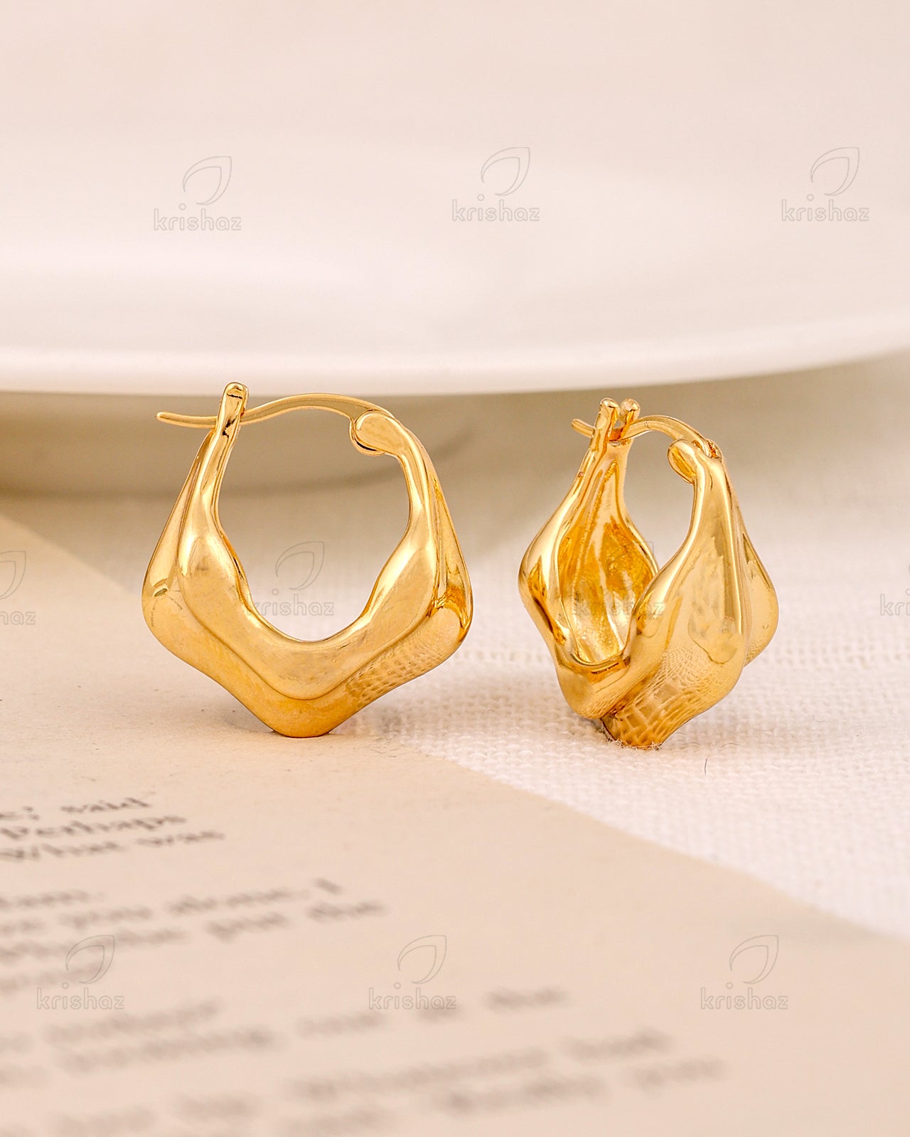 Tanny Fashionable Hoop Earrings