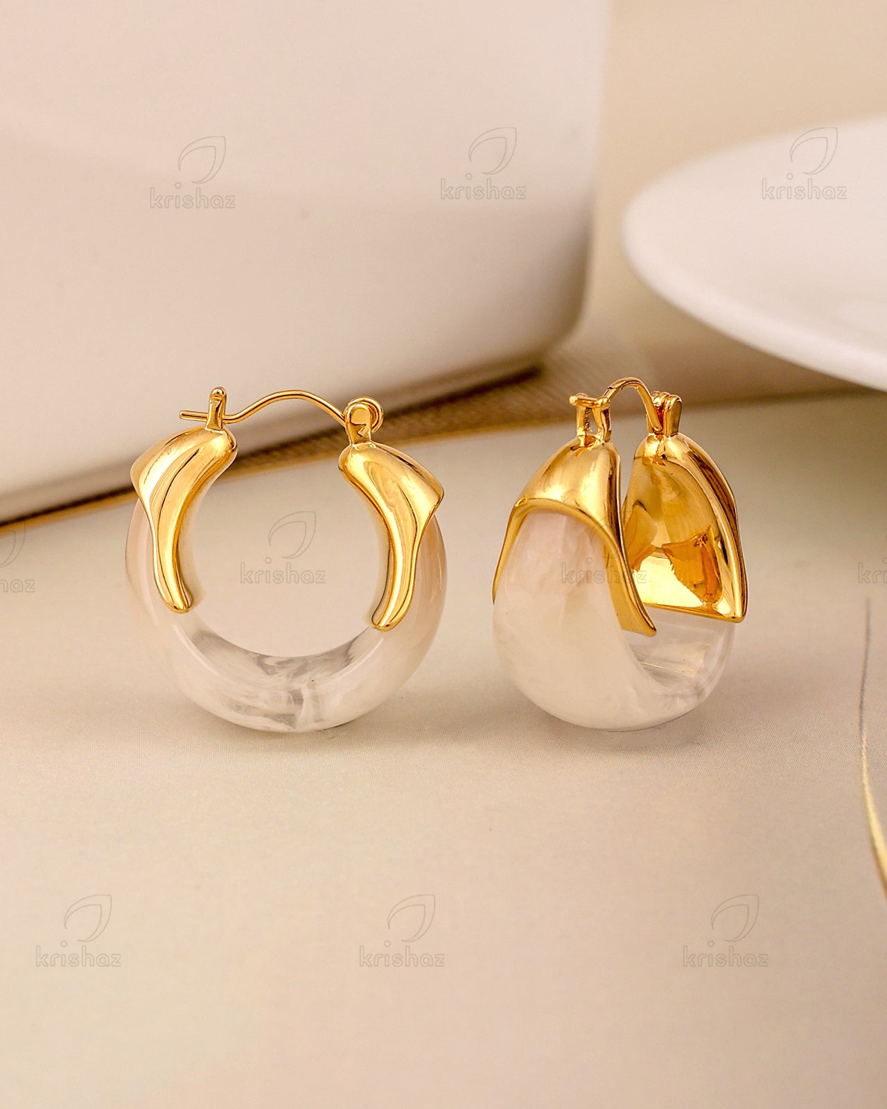 Prudence Fashionable Hoop Earrings