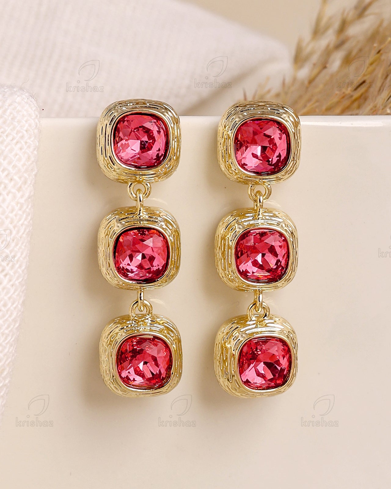 Sadie Fashionable Dangler Earrings