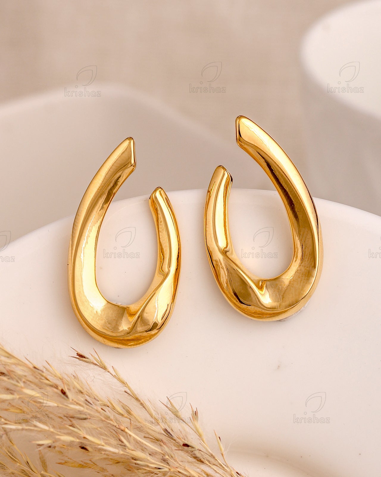 Aleyna Fashionable Stud Earrings