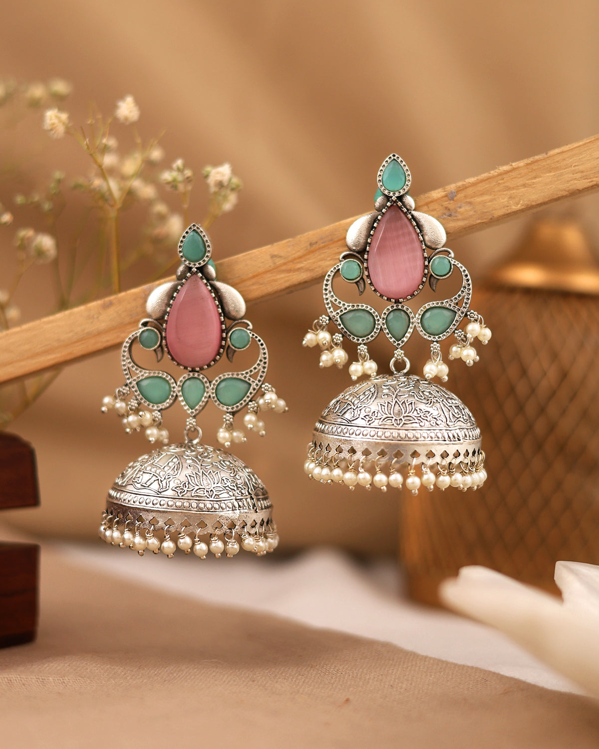 Saanjh Jhumki Earrings