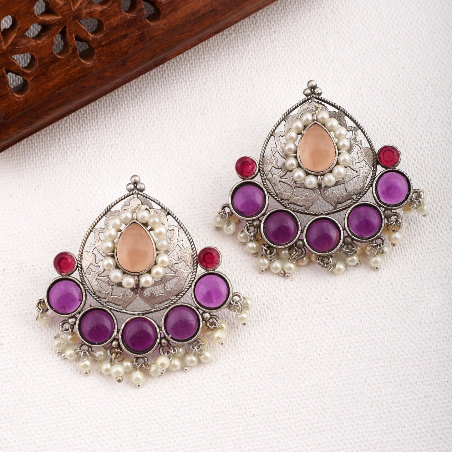 Sofiya Ethnic Stud Earrings