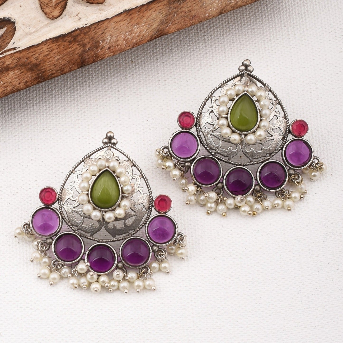 Sofiya Ethnic Stud Earrings