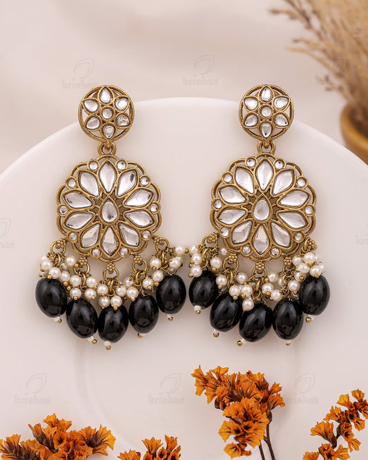 Krupa Kundan Dangler Earrings