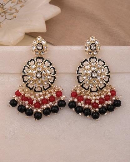 Muskan Kundan Dangle Earrings