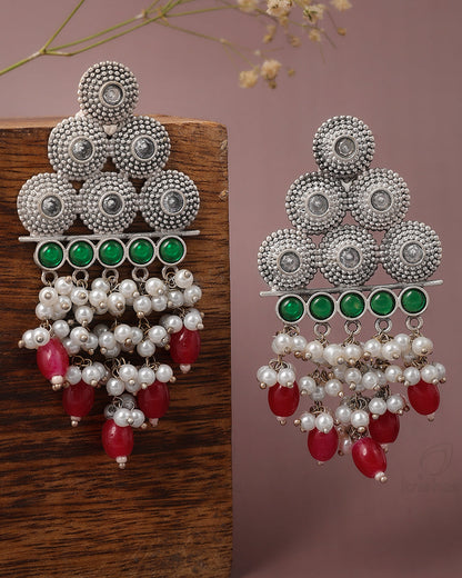 Trishna Ethnic Dangler Earrings