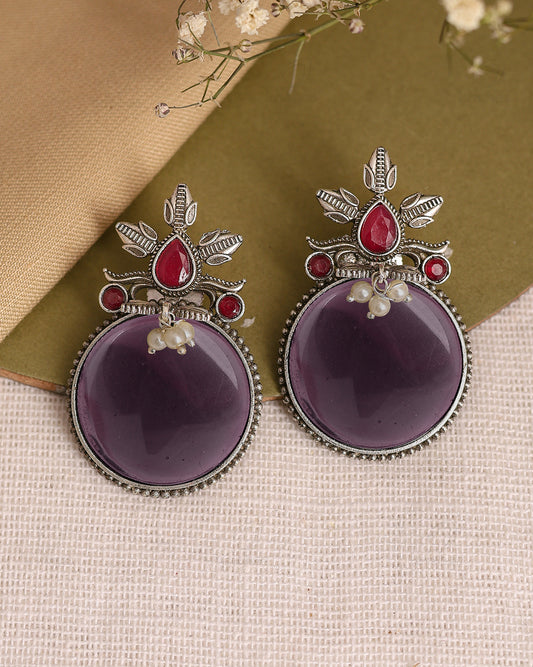 Olive Stud Earrings