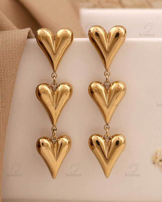 Valentine Fashionable Dangler Earrings