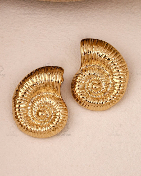 Slug Fashionable Stud Earrings