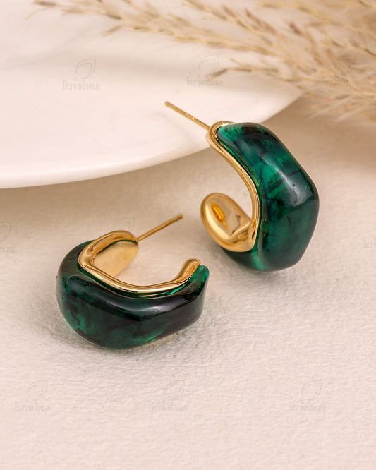 Elite Asymmetric Fashionable Hoop Earrings