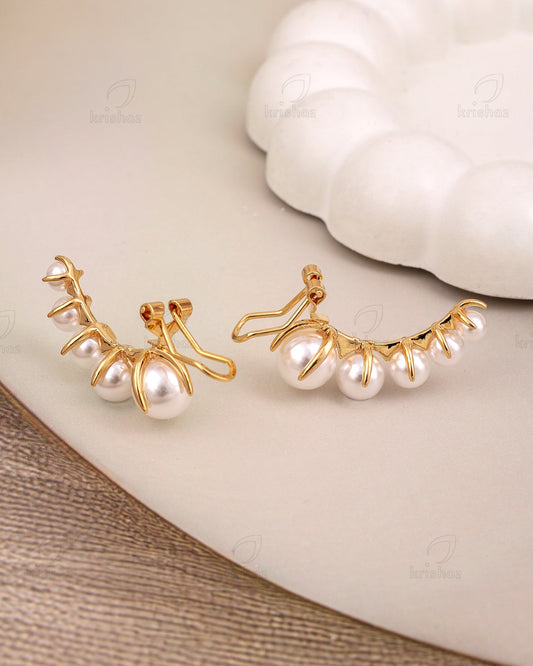 Caterpillar Fashionable Stud Earrings