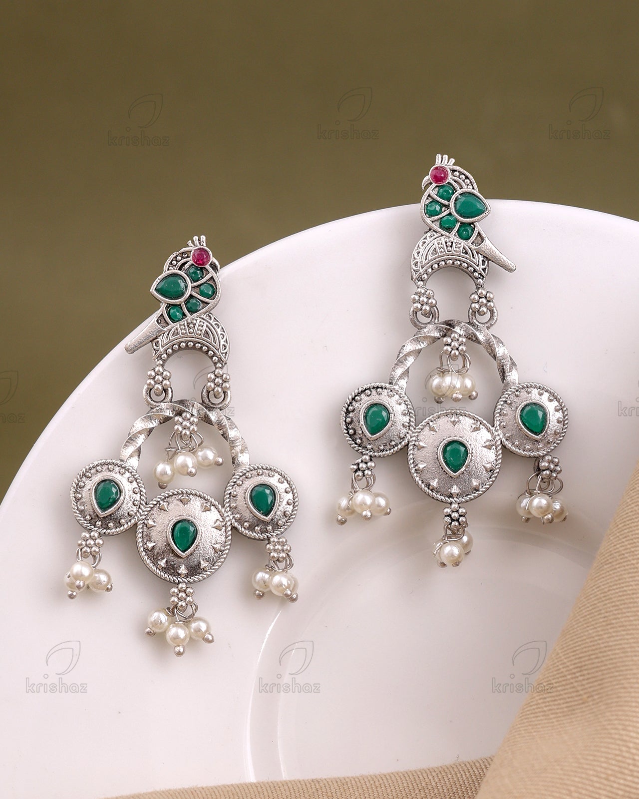 Tulsi Dangler Earrings