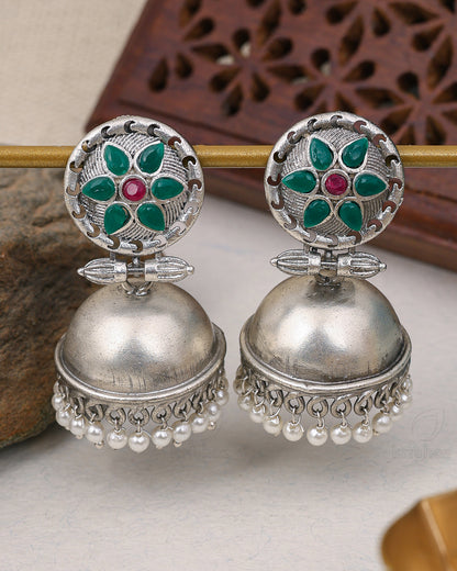 Bhavya Jhumki Earrings