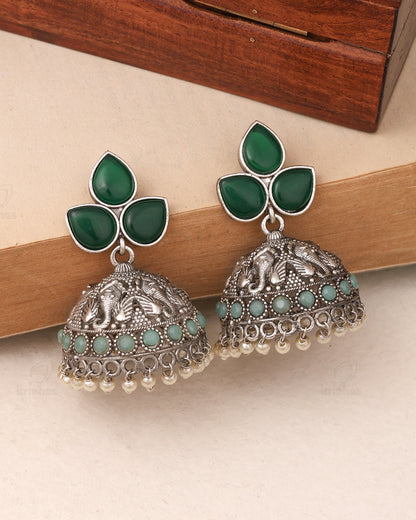 Mayuksh Jhumki Earrings