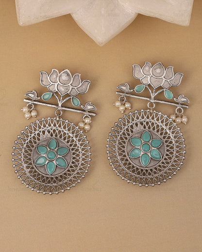 Lotus Dangler Earring