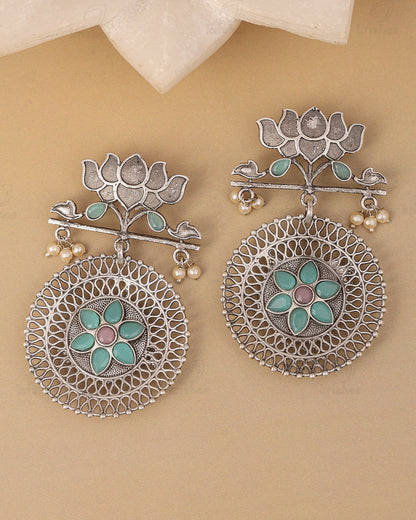 Lotus Dangler Earring