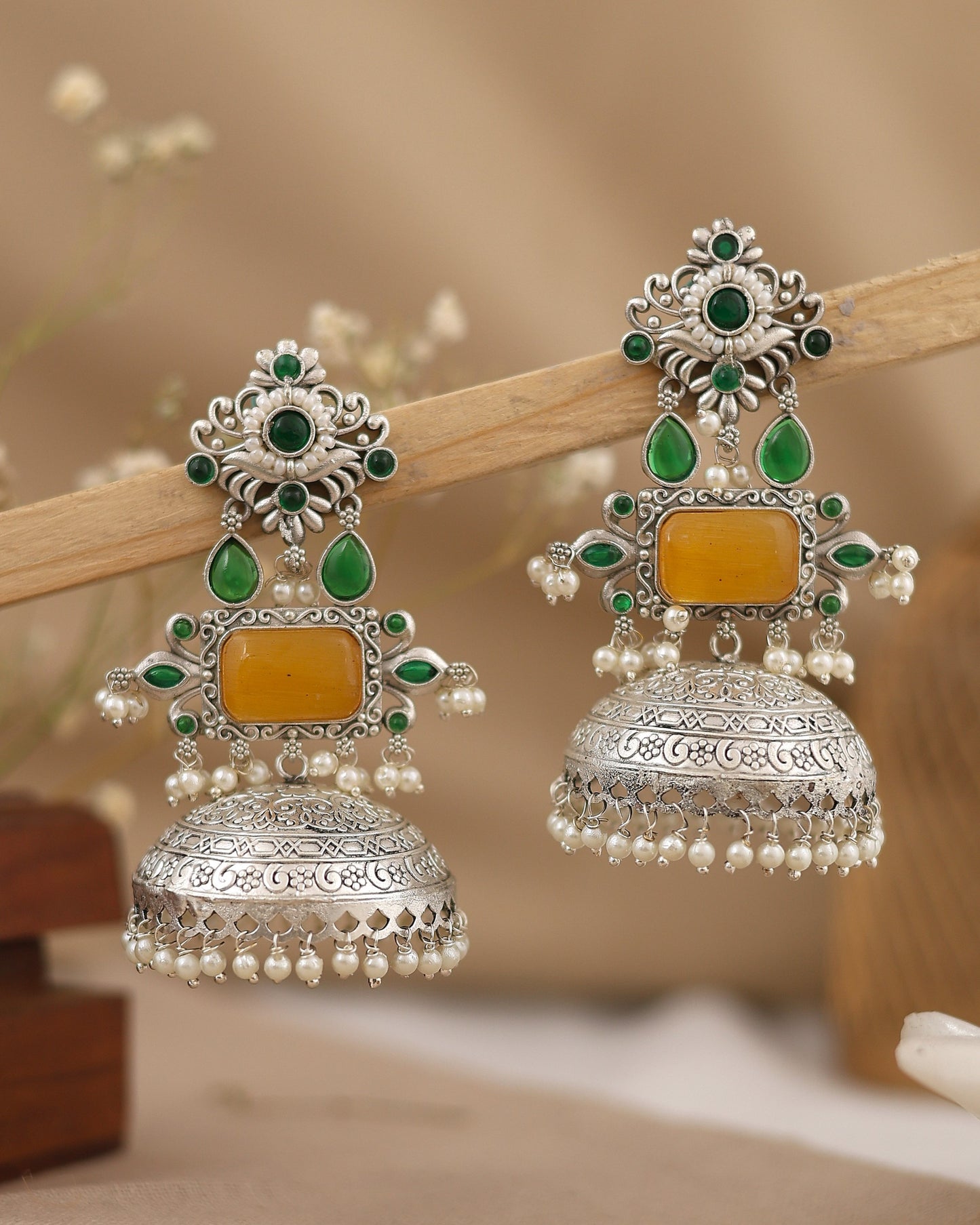 Twisha Jhumki Earrings