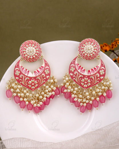 Pranjal Kundan Dangler Earrings