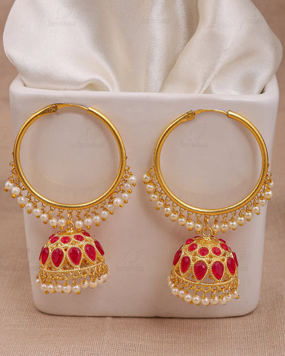 Natasha Jhumki Earrings