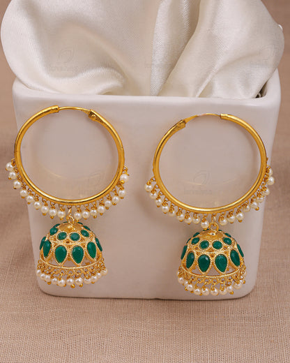 Natasha Jhumki Earrings