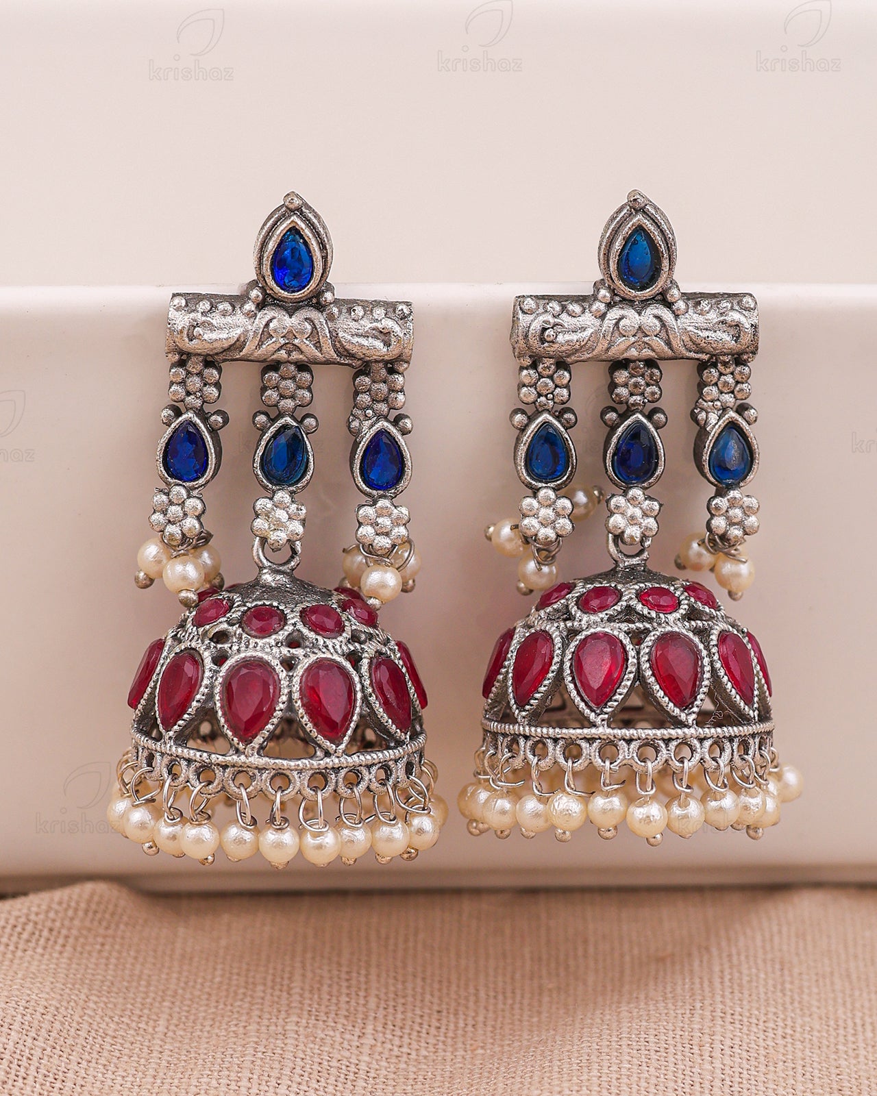 Meera Jhumki Earrings - wxo