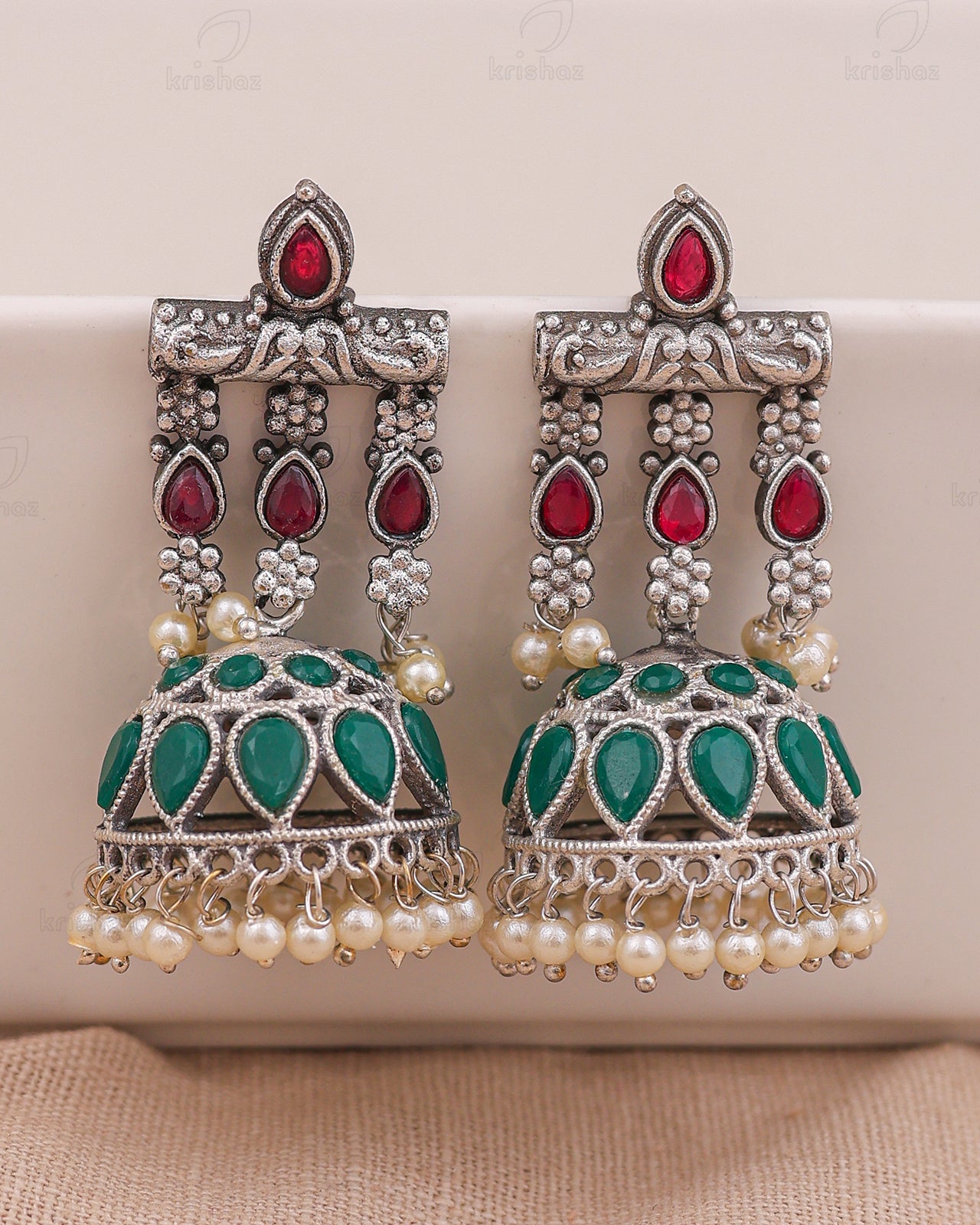 Meera Jhumki Earrings - wxo