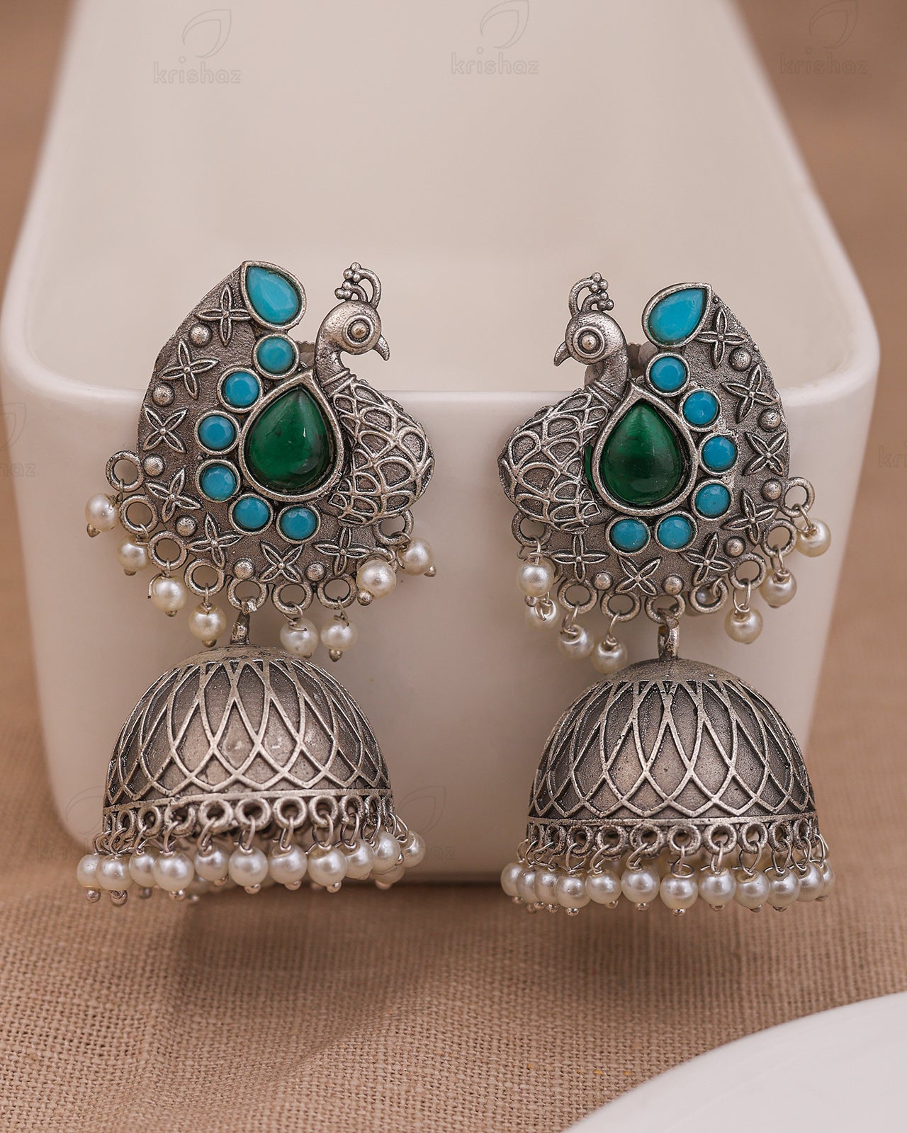 Aarohi Jhumki Earrings - wxo