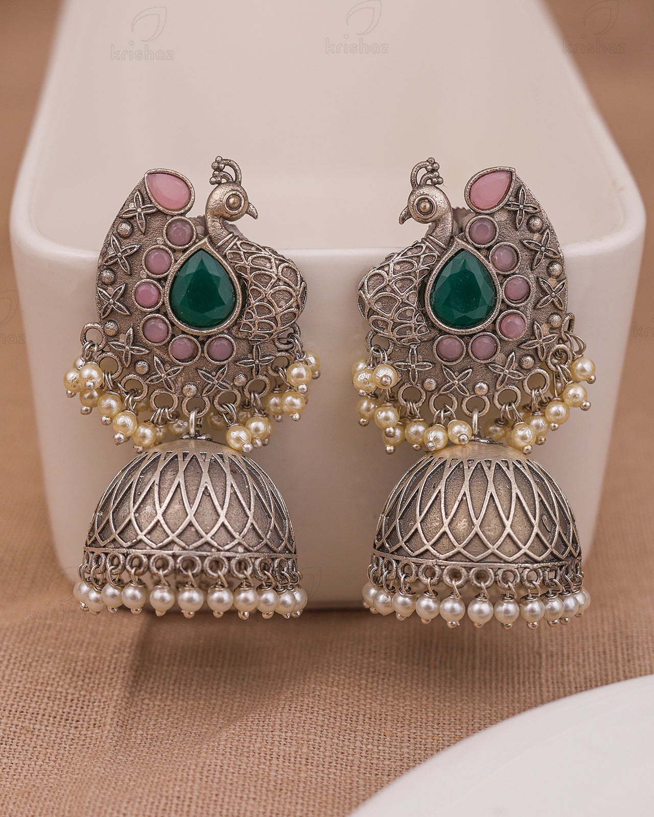 Aarohi Jhumki Earrings - wxo