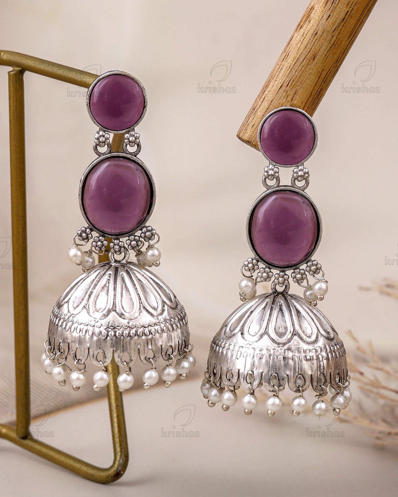 Nishtha Jhumki Earrings