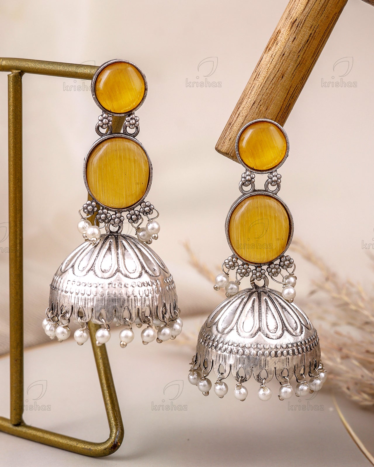 Nishtha Jhumki Earrings