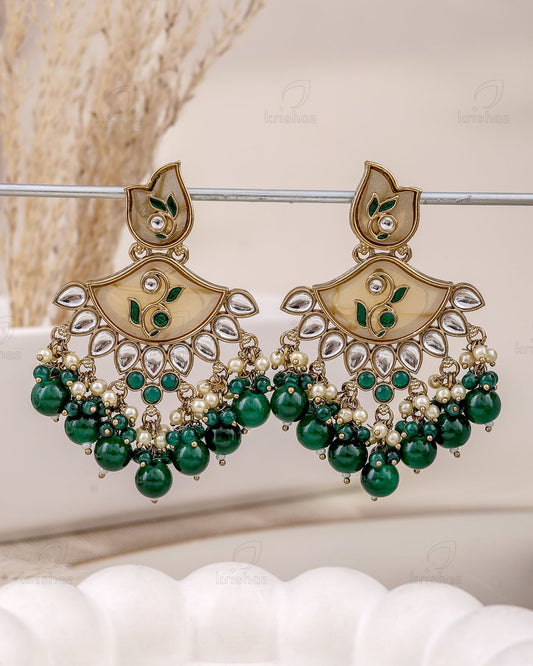 Nilima Kundan Dangler Earrings