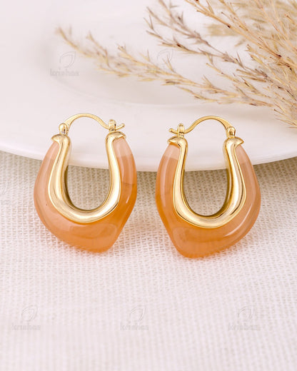 Dorimi Fashionable Hoop Earrings
