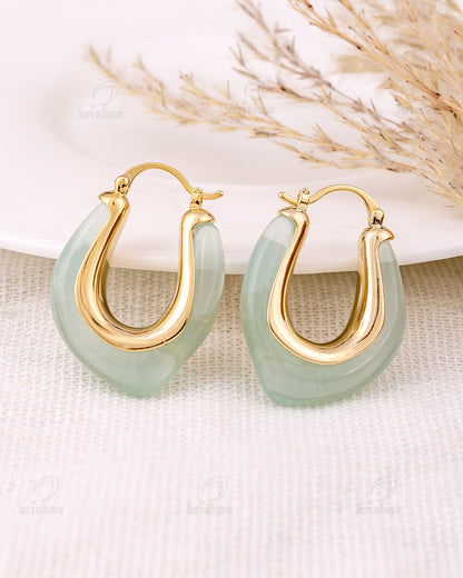 Dorimi Fashionable Hoop Earrings