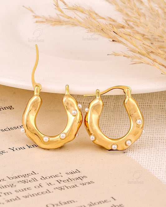 Greer Fashionable Hoop Earrings