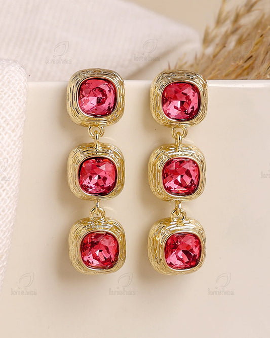 Sadie Fashionable Dangler Earrings