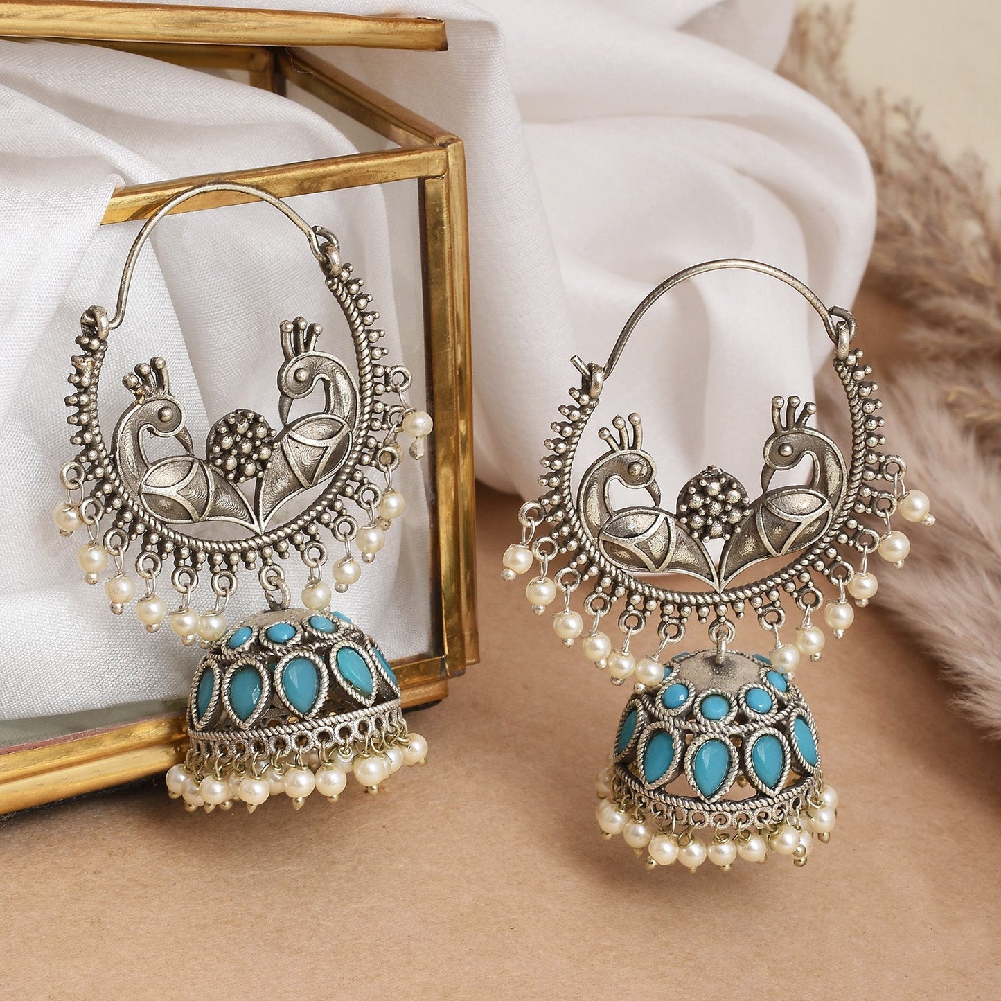 Divya Jhumki Earrings - wxo