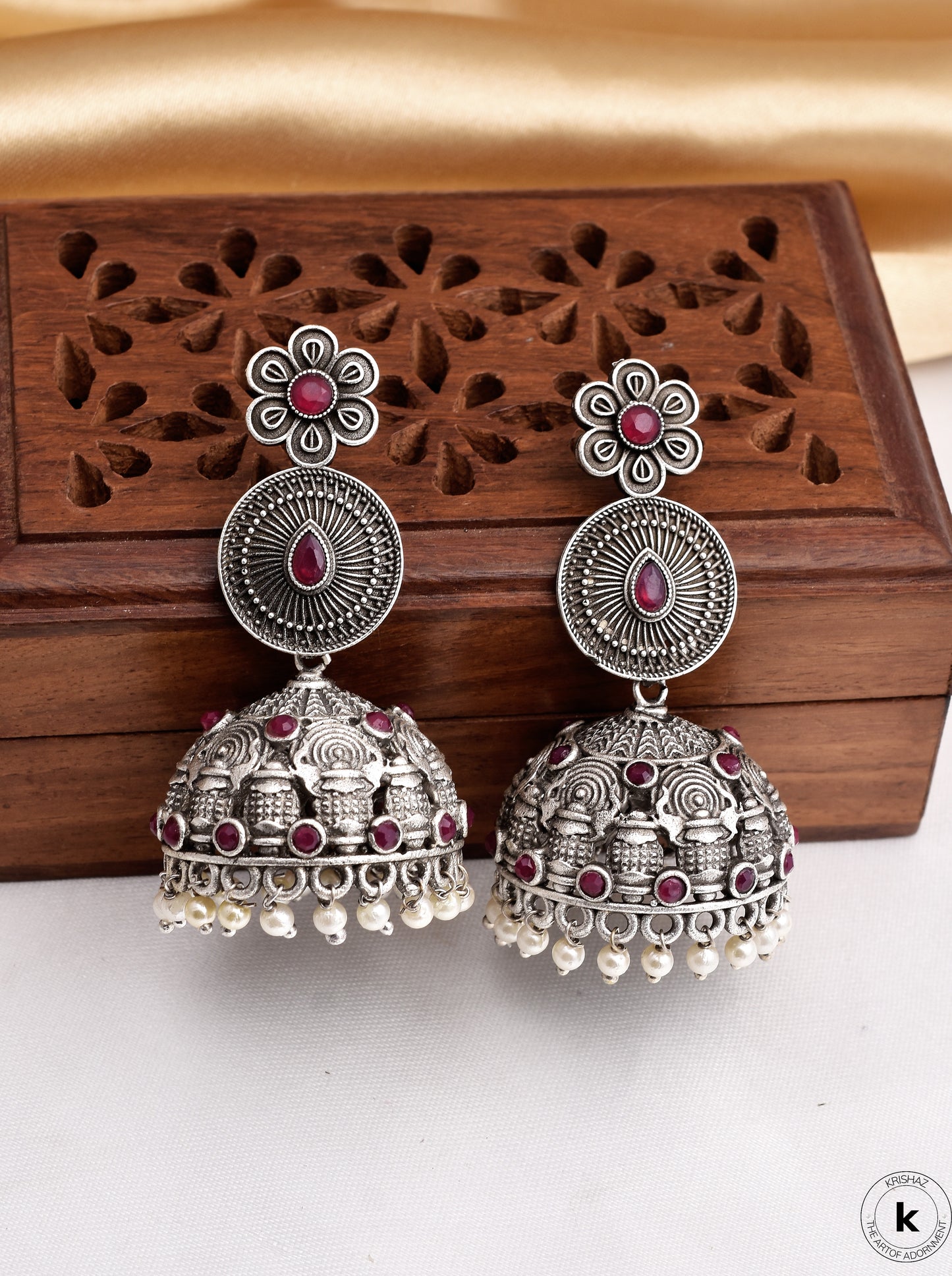 Arnika Jhumki Earrings